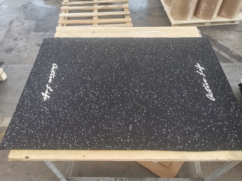 Um cronograma de projeto que mostra um processo simplificado para um pacote de ginásio